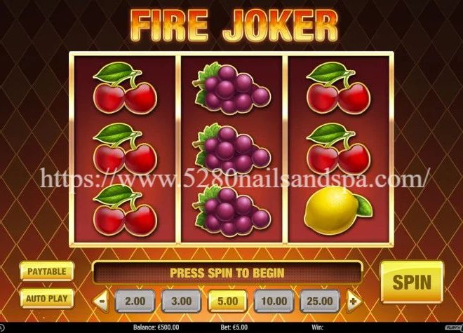 Fire Joker: Slot Joker Klasik dengan Respin Feature