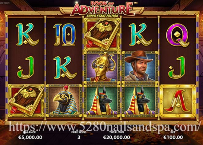 Book of Adventure: Slot Petualangan Mesir dengan Scatter Bonus